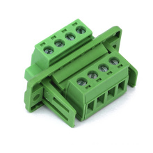 5.08mm pitch plug-in wall through terminal block connector